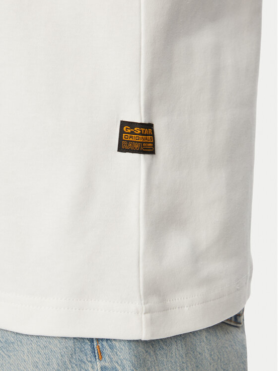 G-Star Raw G-Star Raw T-shirt 90s Logo D28921-D976 Bianco Regular Fit