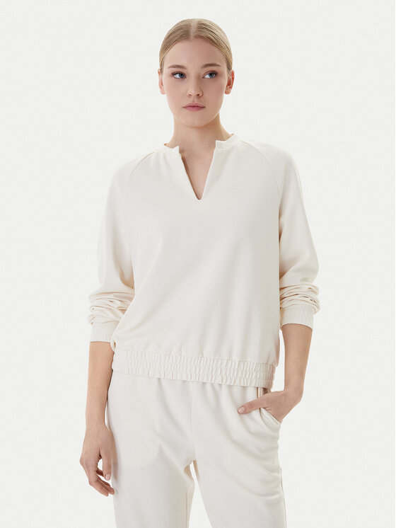 EA7 Emporio Armani EA7 Emporio Armani Trenirka 7W000976 AF12501 U0004 Écru Regular Fit