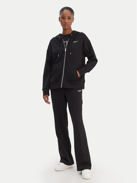 DKNY Sport DKNY Sport Mikina DP6J9665 Čierna Regular Fit