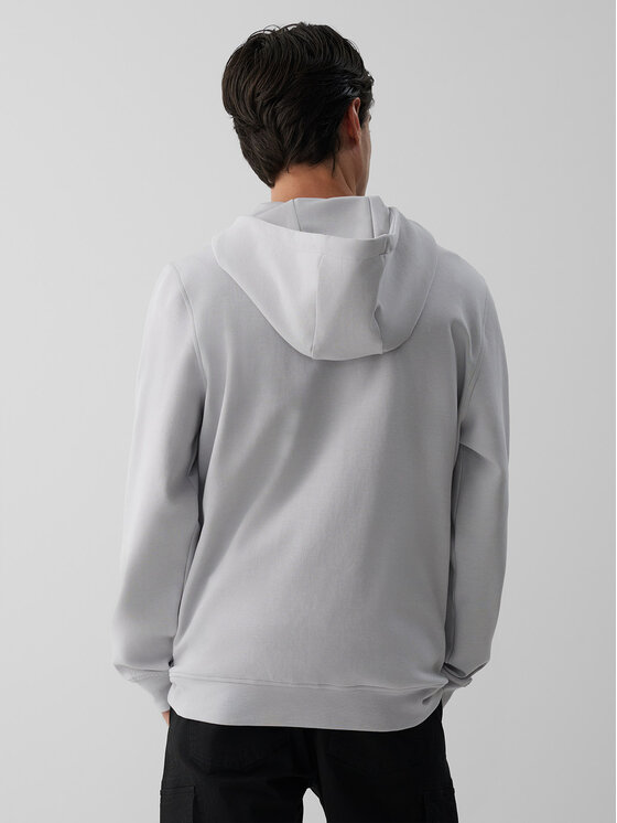 4F 4F Bluza COMMERCIAL Szary jasny Regular Fit