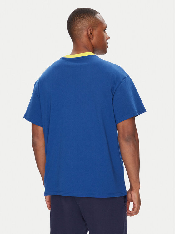 Puma Puma Tričko CWC Hoops x Palmeiras 631704 Modrá Regular Fit