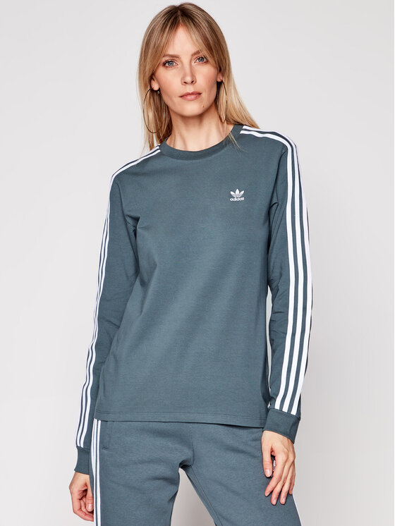 adidas Bluse adicolor Classics GN2959 Grau Regular Fit | Modivo.at