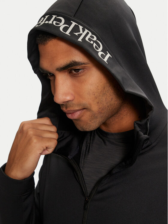 Peak Performance Peak Performance Bluza techniczna Rider Tech G79554020 Czarny Regular Fit