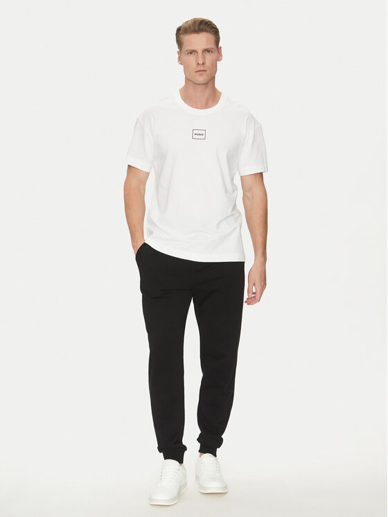 HUGO HUGO T-shirt Laze 50525236 Bijela Regular Fit