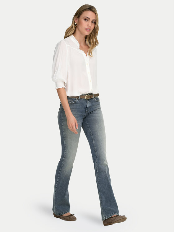 ONLY ONLY Jeansy Blush 15353693 Niebieski Flare Fit