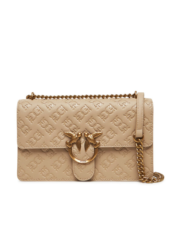 PINKO PINKO Τσάντα Love One Classic Dc 100941 A1YB C50Q Μπεζ