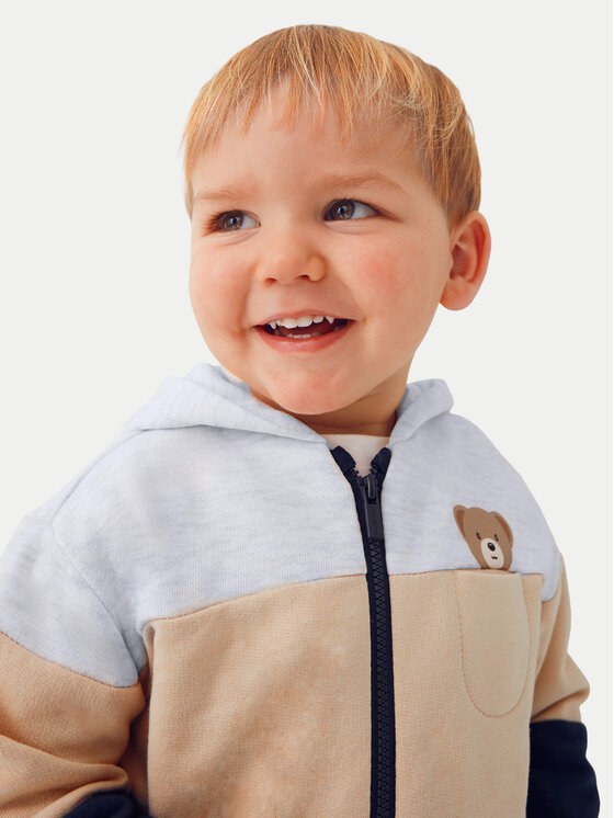 Mayoral Mayoral Completo 2 pantaloni da tuta e felpa 918 Beige Regular Fit