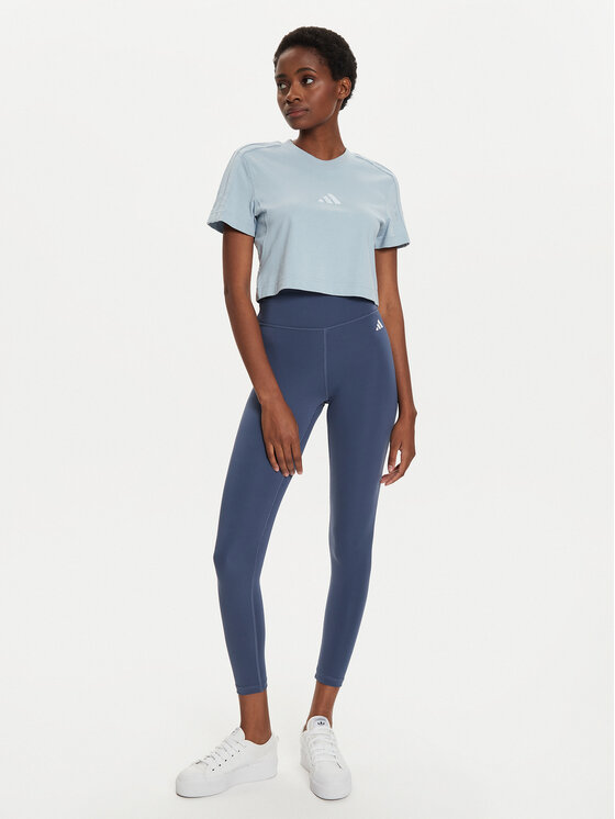 adidas Leggings Essentials IT9376 Blau Slim Fit Modivo