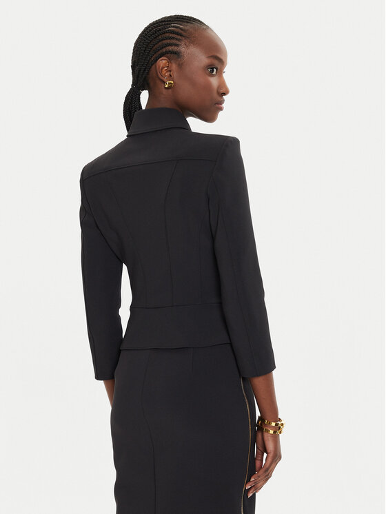 Elisabetta Franchi Elisabetta Franchi Suknjič GI-100-46E2 Črna Slim Fit