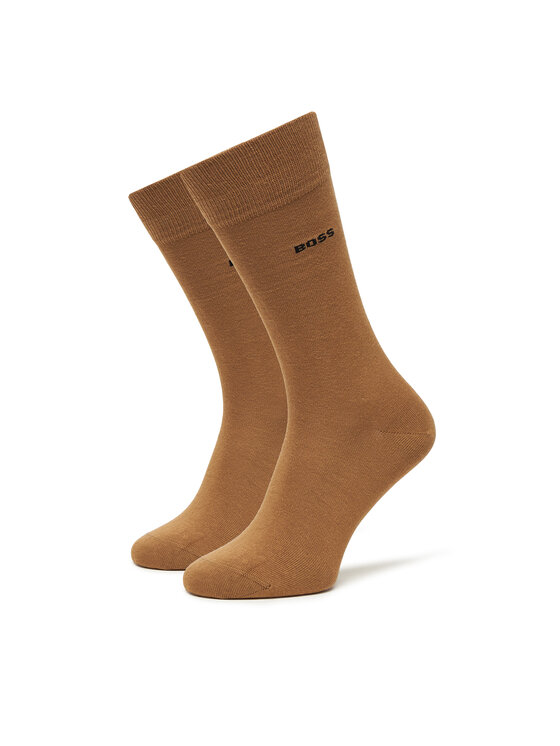 BOSS BOSS 2er-Set hohe Herrensocken 50467709 Beige