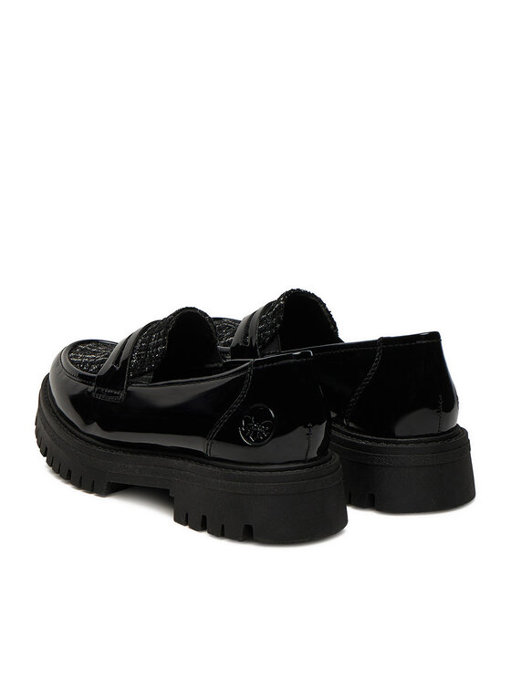 Rieker Rieker Loafersy 47550-00 Czarny