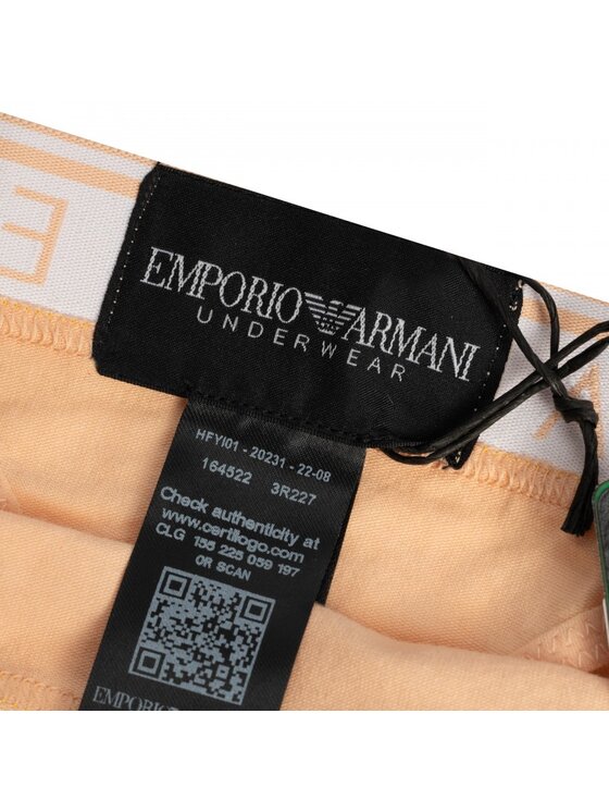 Emporio Armani Emporio Armani Sada 2 kusů string kalhotek 164522 3R227 Béžová