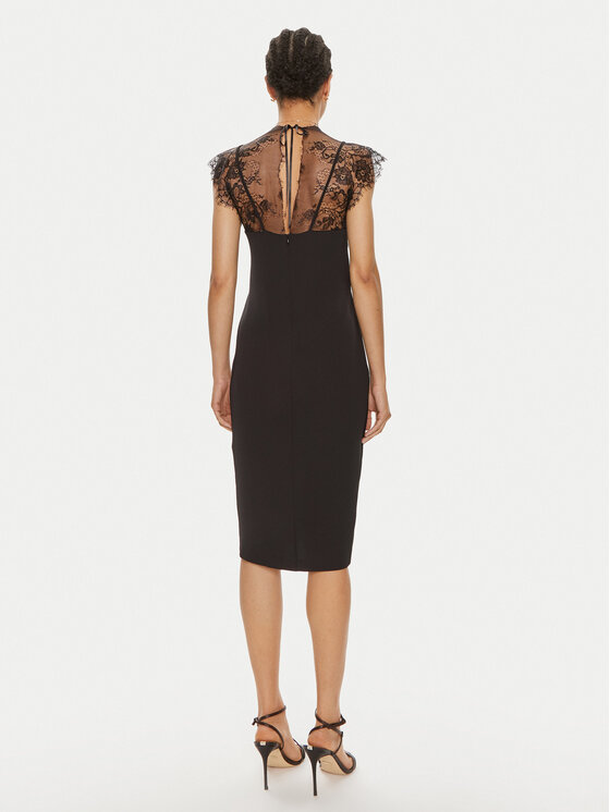 Imperial Imperial Коктейльна сукня A9990001R Чорний Slim Fit