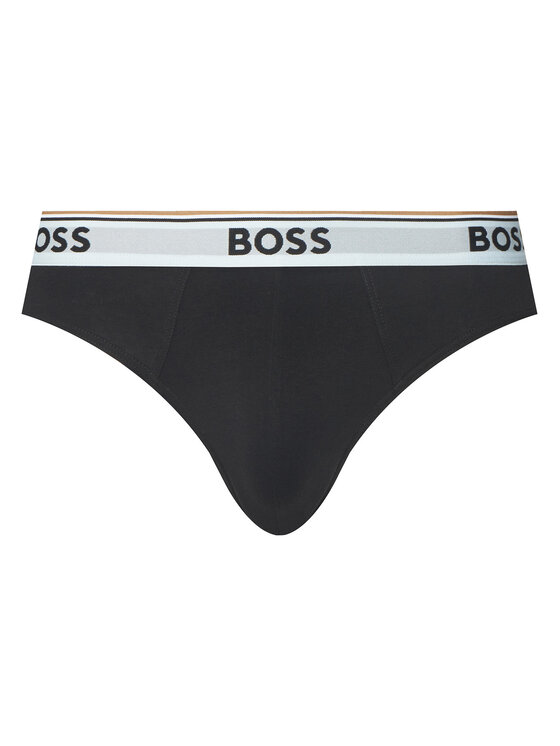BOSS BOSS Apatinių šortų komplektas Brief 3P Power 50554683 Juoda