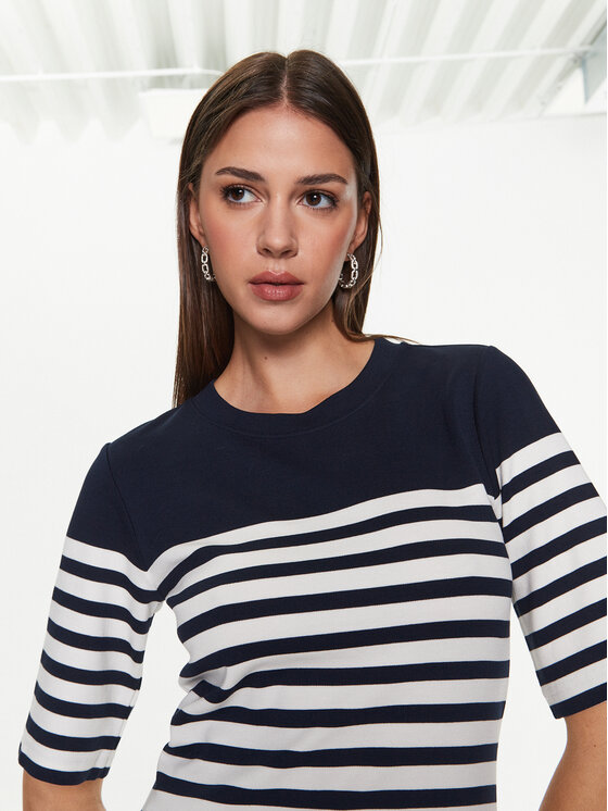 Gant Gant Suvekleit Striped 4204383 Tumesinine Regular Fit