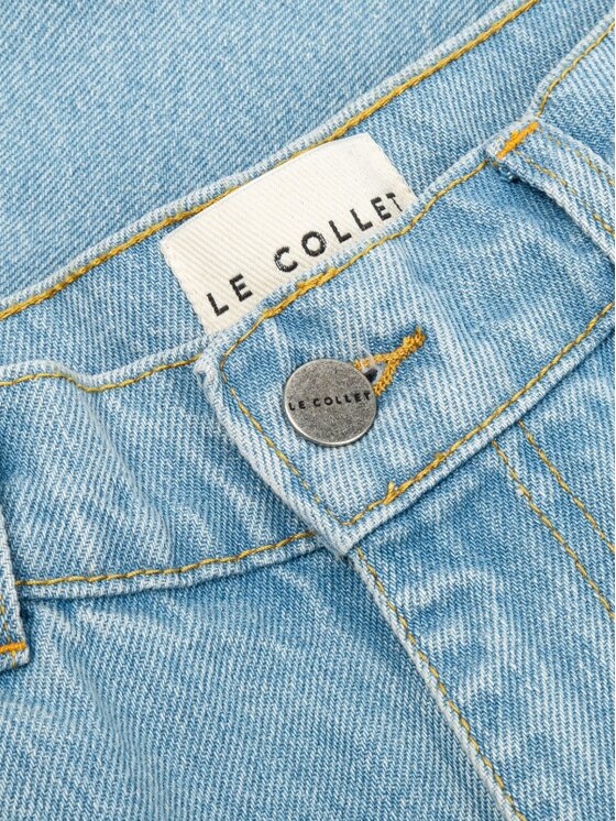 Le Collet Le Collet Jeansy LOR Niebieski jasny Wide Leg