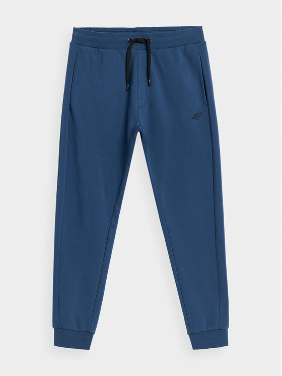 4F 4F Jogginghose 4FAW23TTROM452 Blau Regular Fit