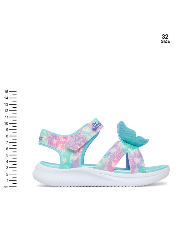 Skechers Skechers Sandali Jumpsters Sandal - Butterfly Brites 303109L/AQMT Blu