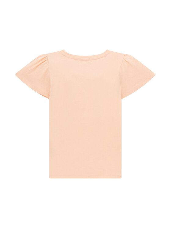 Tom Tailor Tom Tailor T-Shirt 1035170 Pomarańczowy Regular Fit