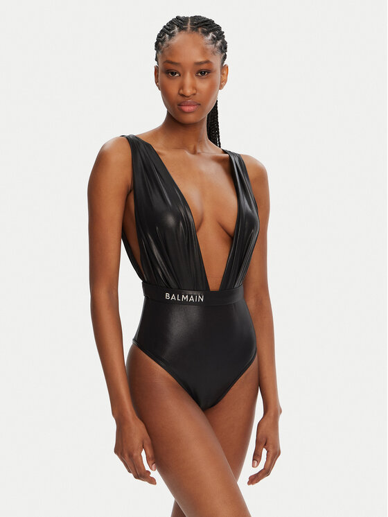 Balmain Balmain Jednodílné plavky BKBU72140 Černá