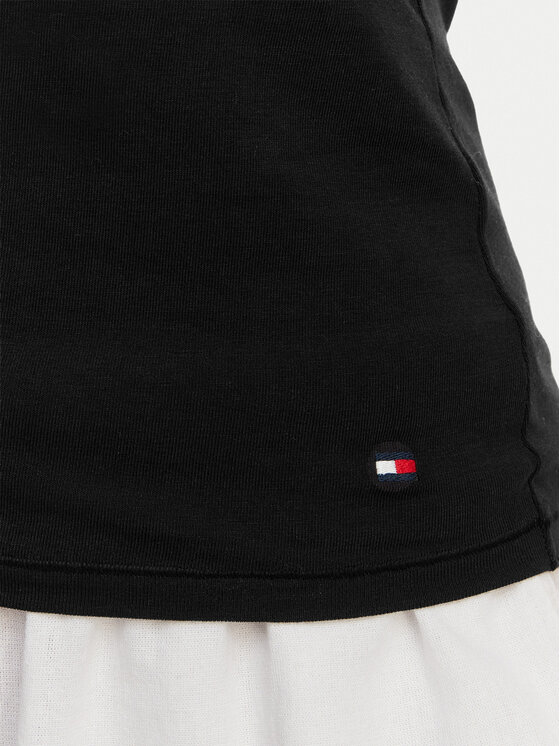 Tommy Hilfiger Tommy Hilfiger Set di top UW0UW05748 Nero Regular Fit