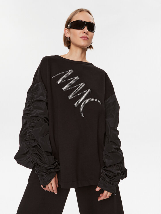 MMC Studio MMC Studio Світшот 4 Чорний Relaxed Fit