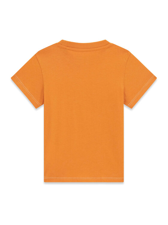 Guess Guess T-shirt N6GI10 K8HM4 Narančasta Regular Fit