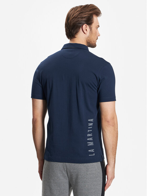 La Martina La Martina Polokošile VMP307 JS355 Tmavomodrá Regular Fit