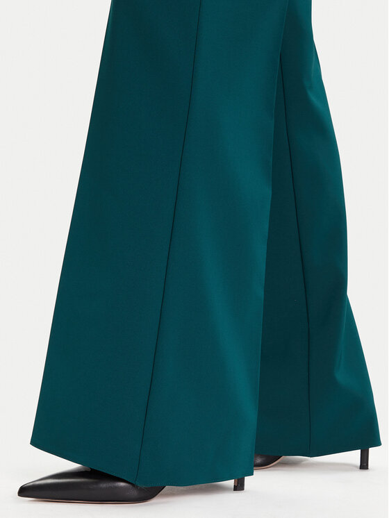 Rinascimento Rinascimento Spodnie palazzo CFC0125425003 Zielony Wide Leg