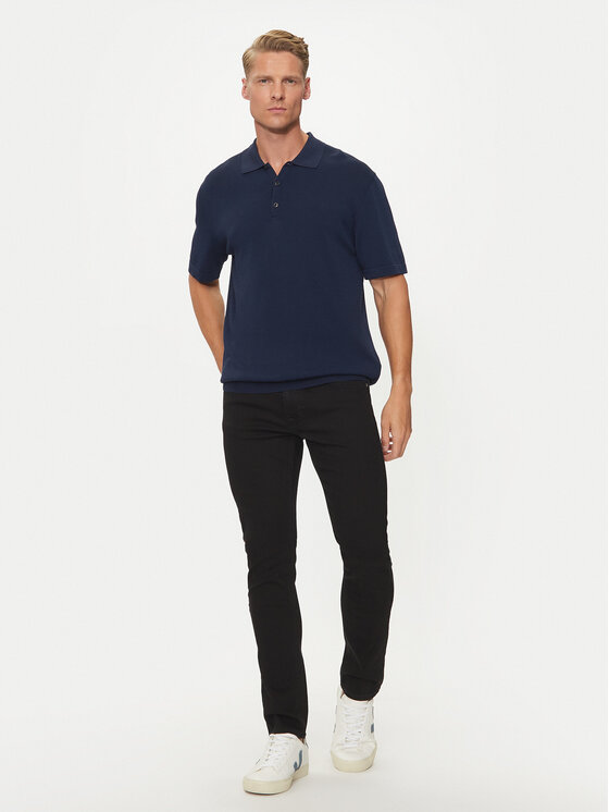 Lee Lee Jeans hlače Luke 112119043 Črna Slim Fit