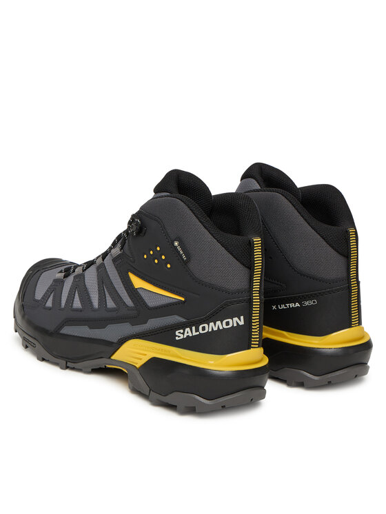 Salomon Salomon Pārgājienu apavi X Ultra 360 Mid Gore-Tex L47742600 Pelēks
