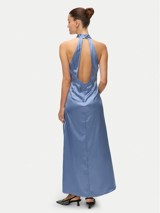 Vero Moda Vero Moda Večerní šaty Sally 10333766 Modrá Regular Fit