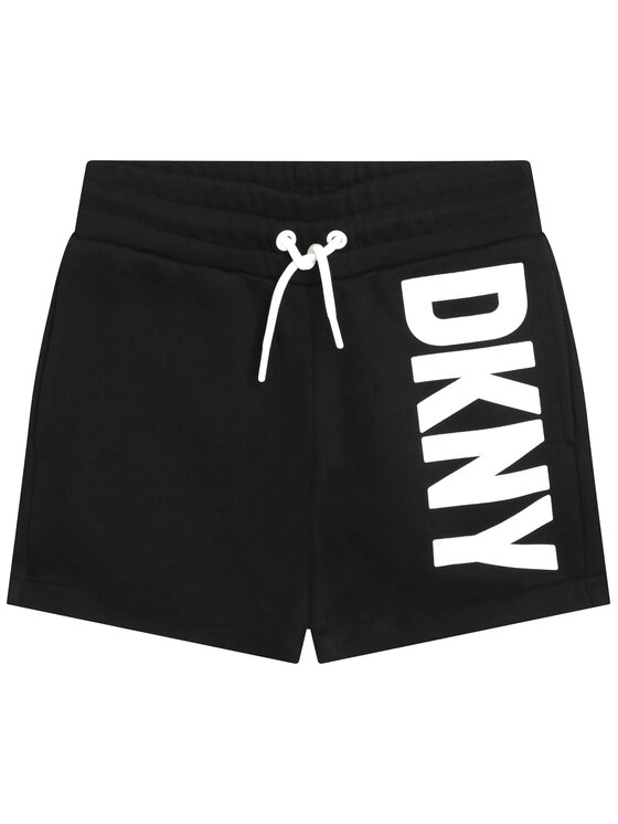 DKNY DKNY Αθλητικό σορτς D34A91 S Μαύρο Regular Fit