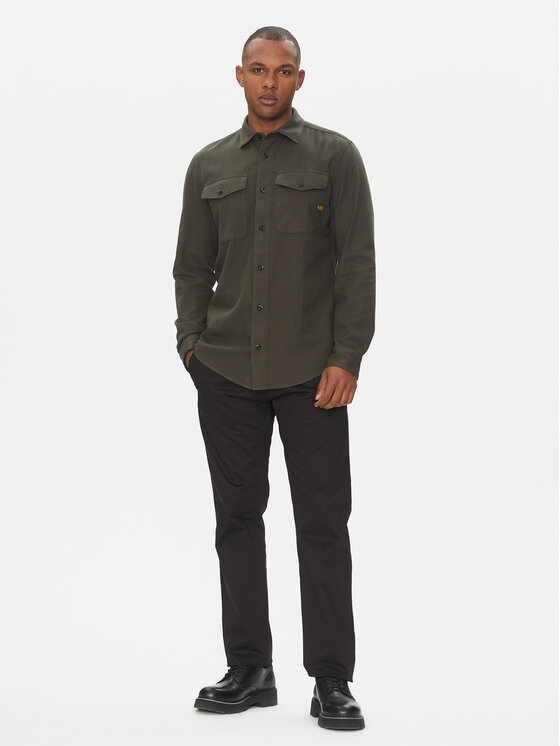 G-Star Raw G-Star Raw Koszula Marine D24963-D454 Brązowy Slim Fit