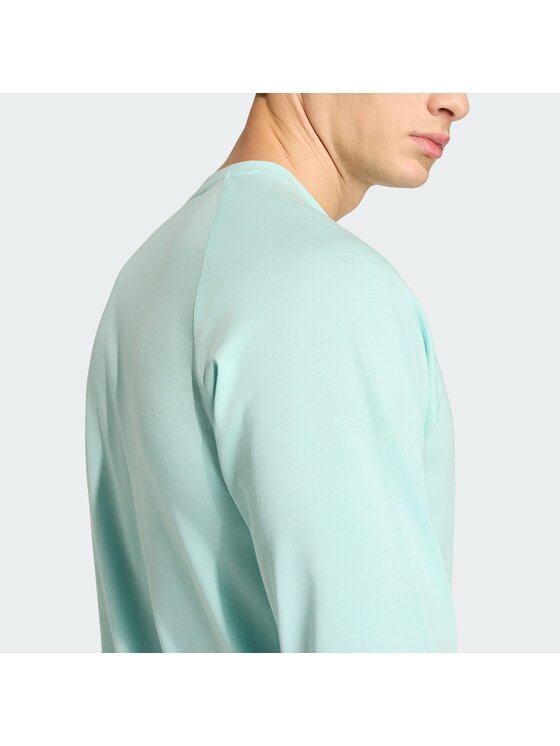 adidas adidas Koszulka techniczna Messi Turkusowy Slim Fit