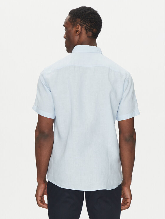 BOSS BOSS Koszula H-Roan 50539352 Błękitny Slim Fit