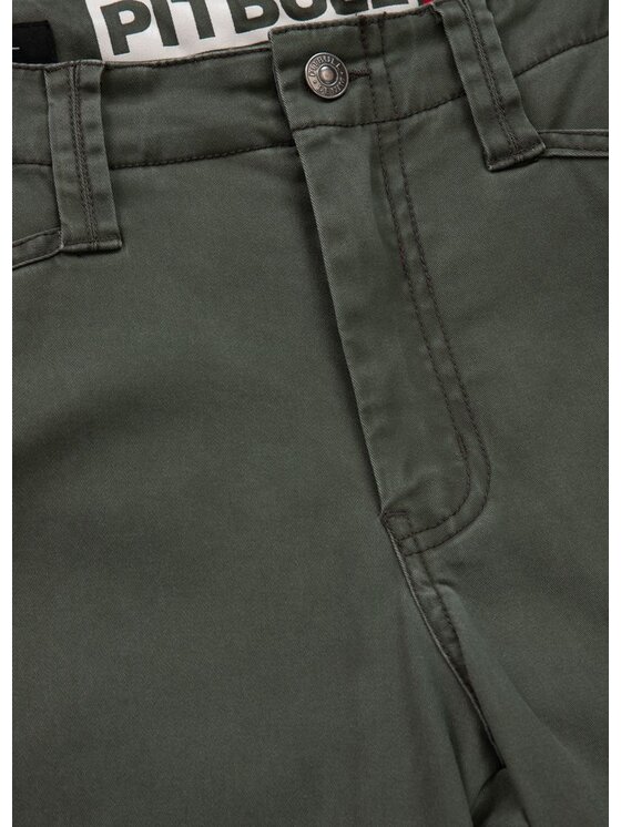 PITBULL PITBULL Spodnie dresowe Spodnie Jogger męskie WILLOW XL Zielony Regular Fit