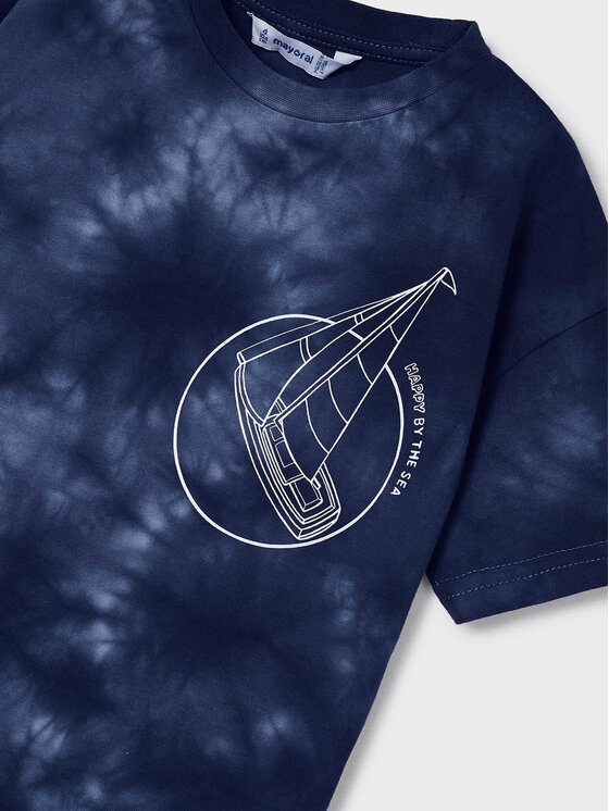 Mayoral Mayoral T-Shirt 3021 Dunkelblau Regular Fit
