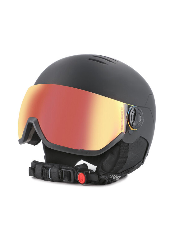 Uvex Casco da sci Wanted Visor S5662621005 Nero