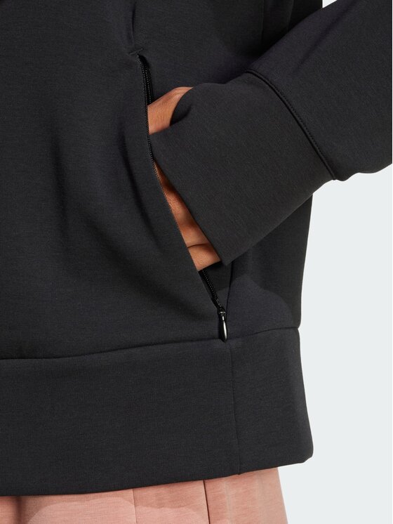 adidas adidas Bluza Designed-for-Training Warm-Up Crewneck Czarny Loose Fit