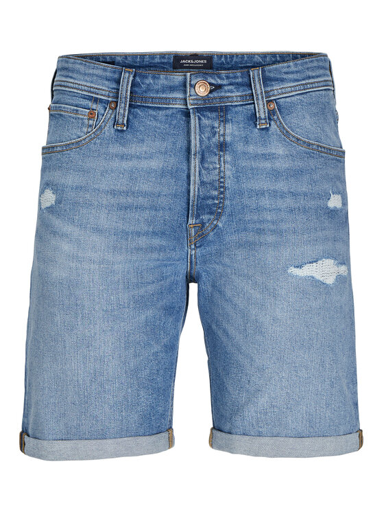 Jack&Jones Jack&Jones Kratke traperice Rick 12269612 Plava Regular Fit