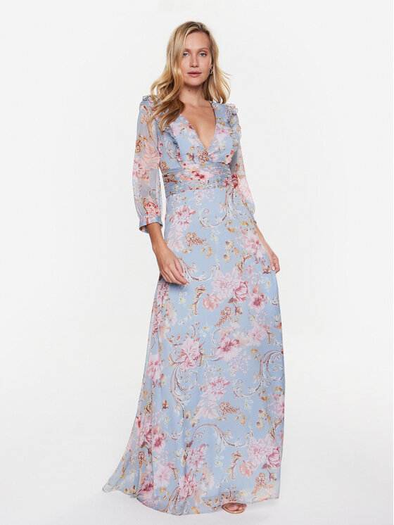 Liu Jo Liu Jo Letné šaty CA3378 TS030 Modrá Regular Fit