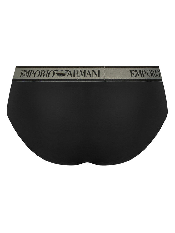 Emporio Armani Underwear Emporio Armani Underwear Súprava slipov EM000258 AF20669 MC061 Čierna