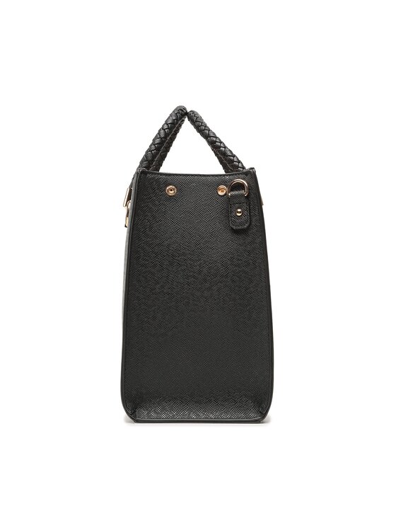 Liu Jo Liu Jo Ročna torba M Satchel Double AXX010 E0087 Črna