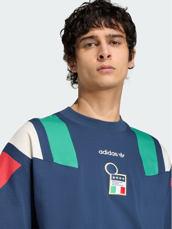 adidas adidas Koszulka techniczna 172855 Granatowy Loose Fit