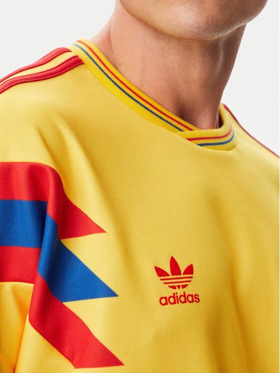 adidas adidas Športna majica Colombia Away Jersey 1990 JN3713 Rumena Regular Fit