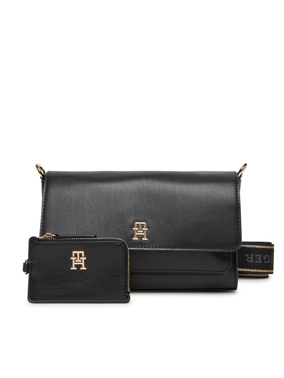 Tommy Hilfiger Tommy Hilfiger Τσάντα Th Joy Crossover AW0AW16813 Μαύρο