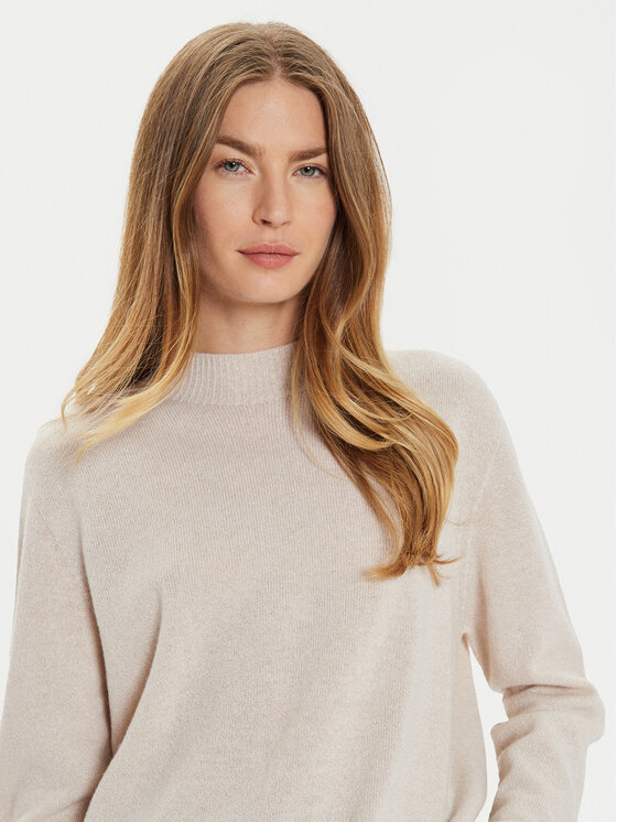 TWINSET TWINSET Sweter 242TT3480 Écru Loose Fit