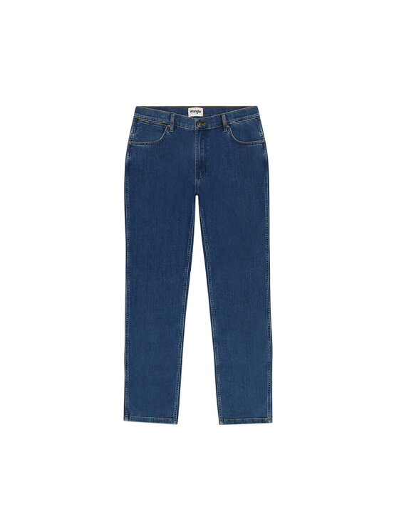 Wrangler Wrangler Jeansy RIVER Niebieski Straight Fit