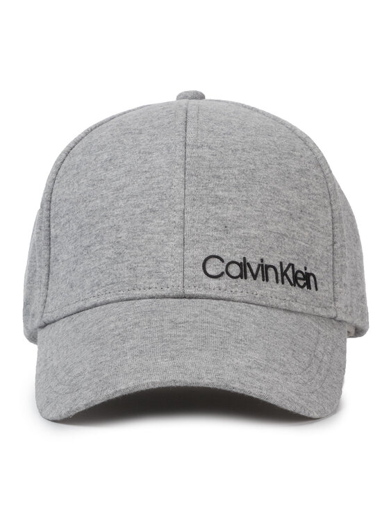Calvin Klein Cap Baseball K60K605935 Side Grau Cap Logo